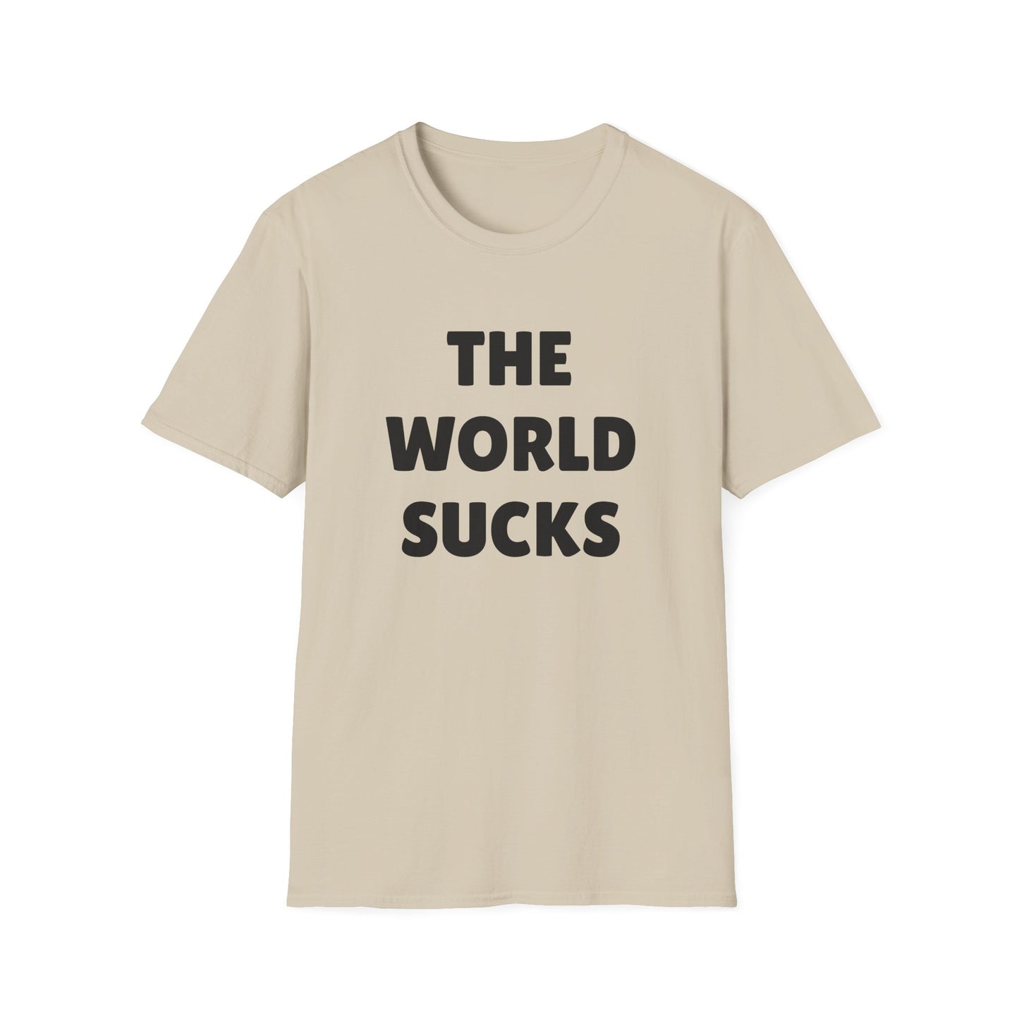the world sucks tshirt