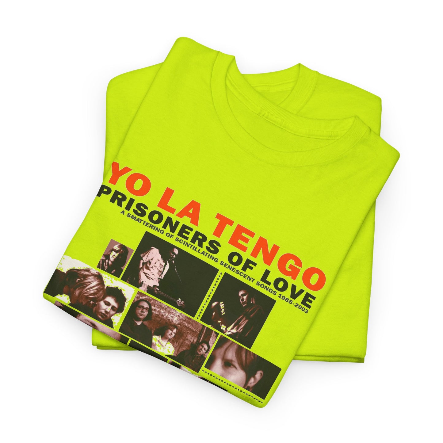 yo la tengo prisoners of love album tshirt