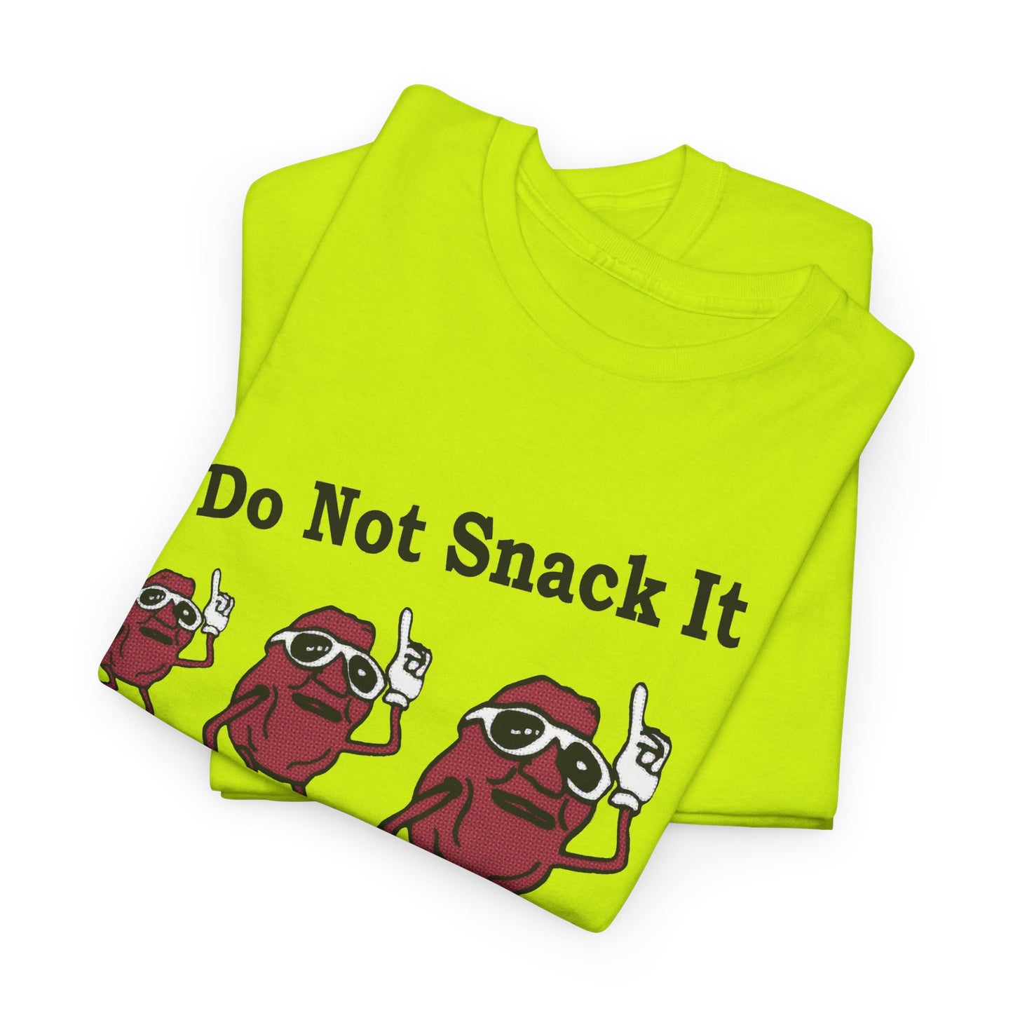 vintage california raisins silica gel packet warning reproduction tshirt