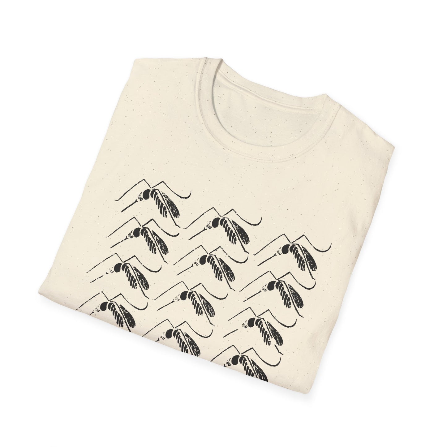mosquito reproduction black design tshirt