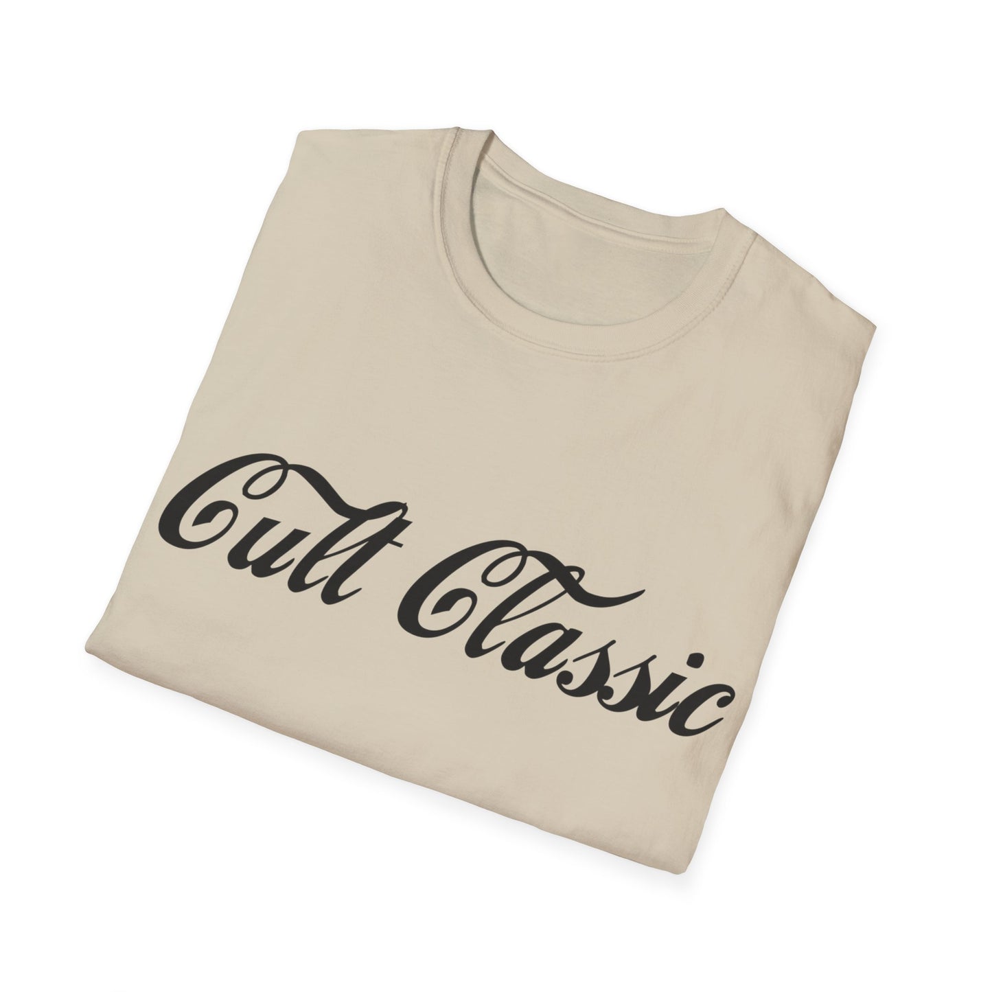 cult classic in coca cola font tshirt