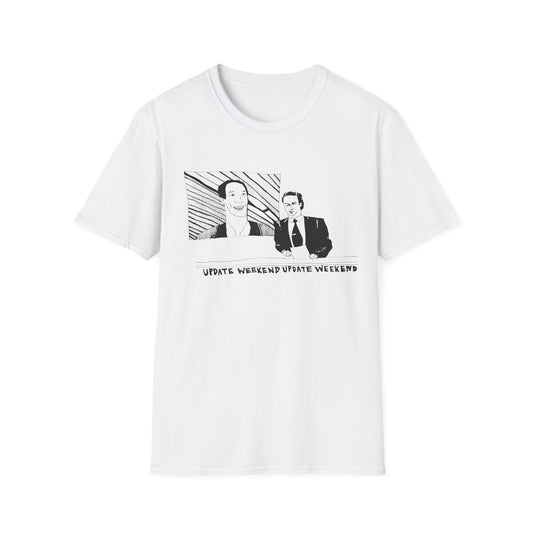 original drawing of the time norm macdonald got fired from snl for oj jokes fan art tshirt
