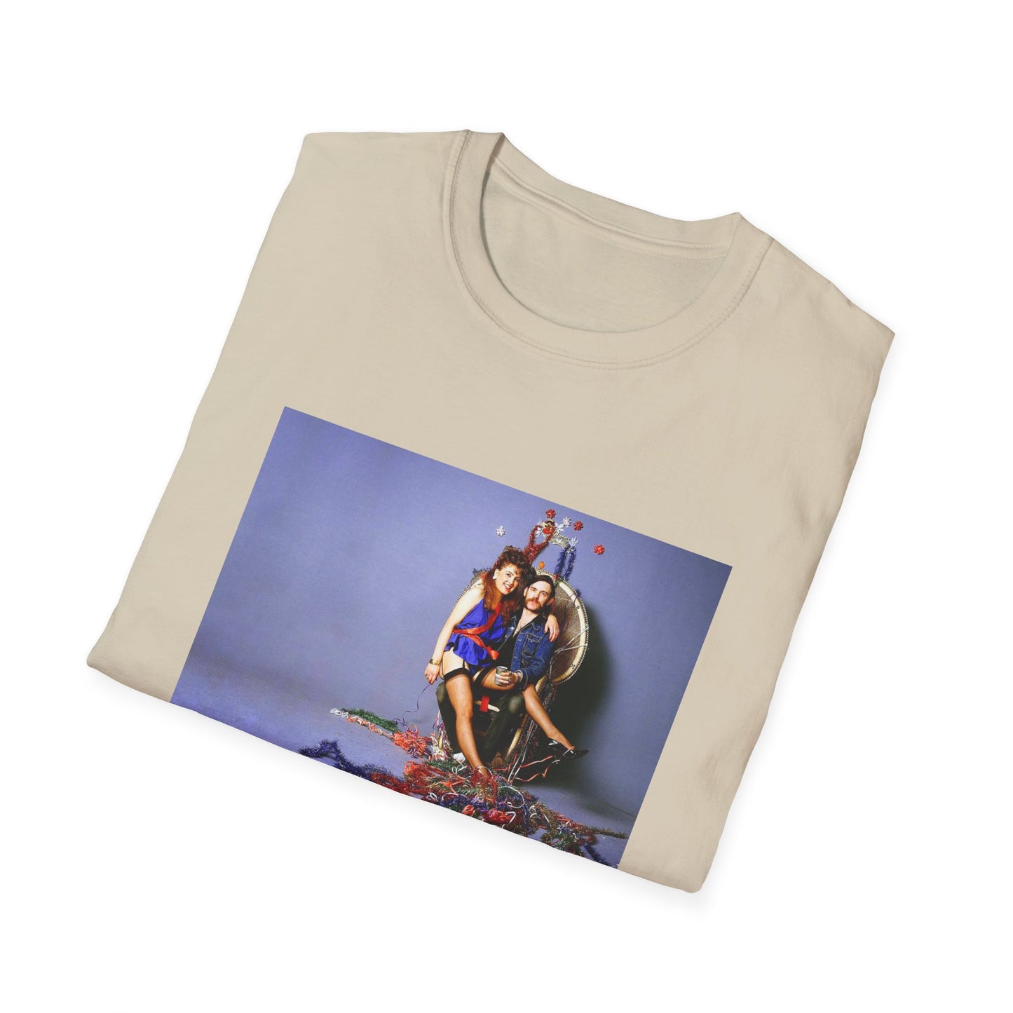 lemmy kilmister festive holiday photo tshirt