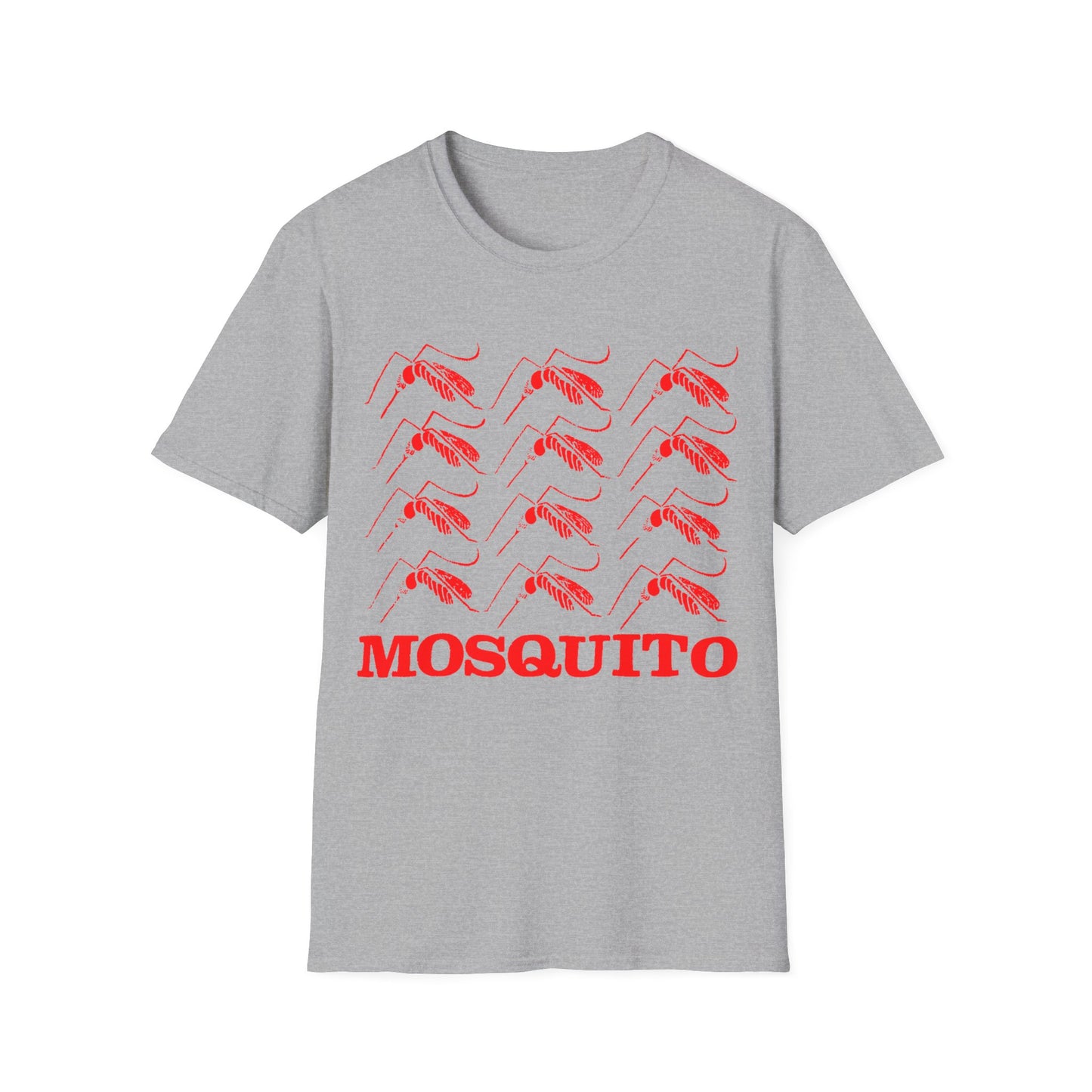 mosquito reproduction red design tshirt