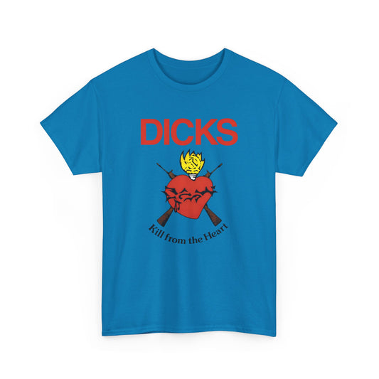 1983 kill from the heart by dicks album cover tshirt