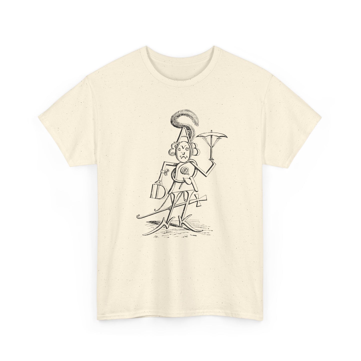 mr alphabet containing all 26 letters 1902 illustration by hugh rowley tshirt