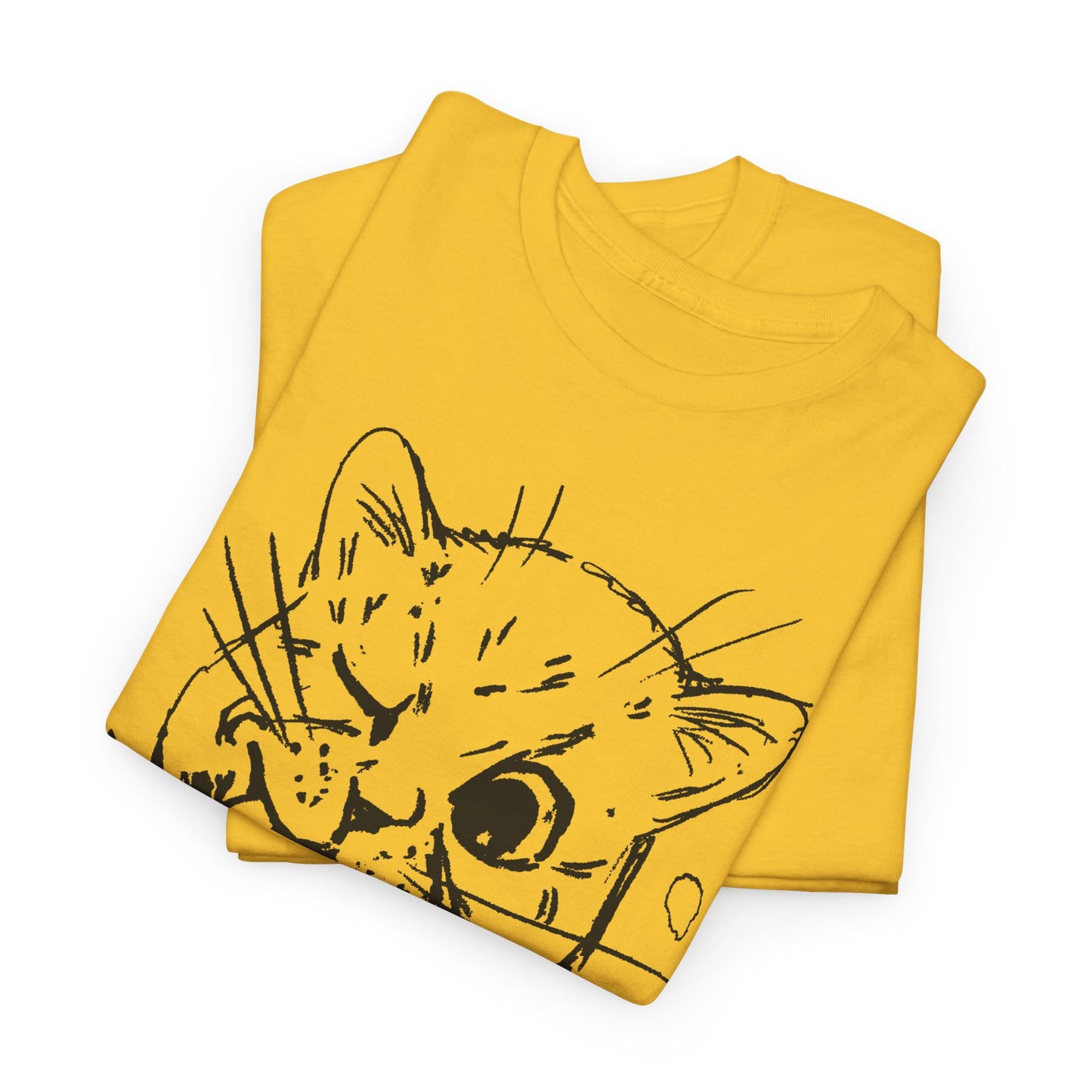 rare louis wain cat sketch custom edit tshirt