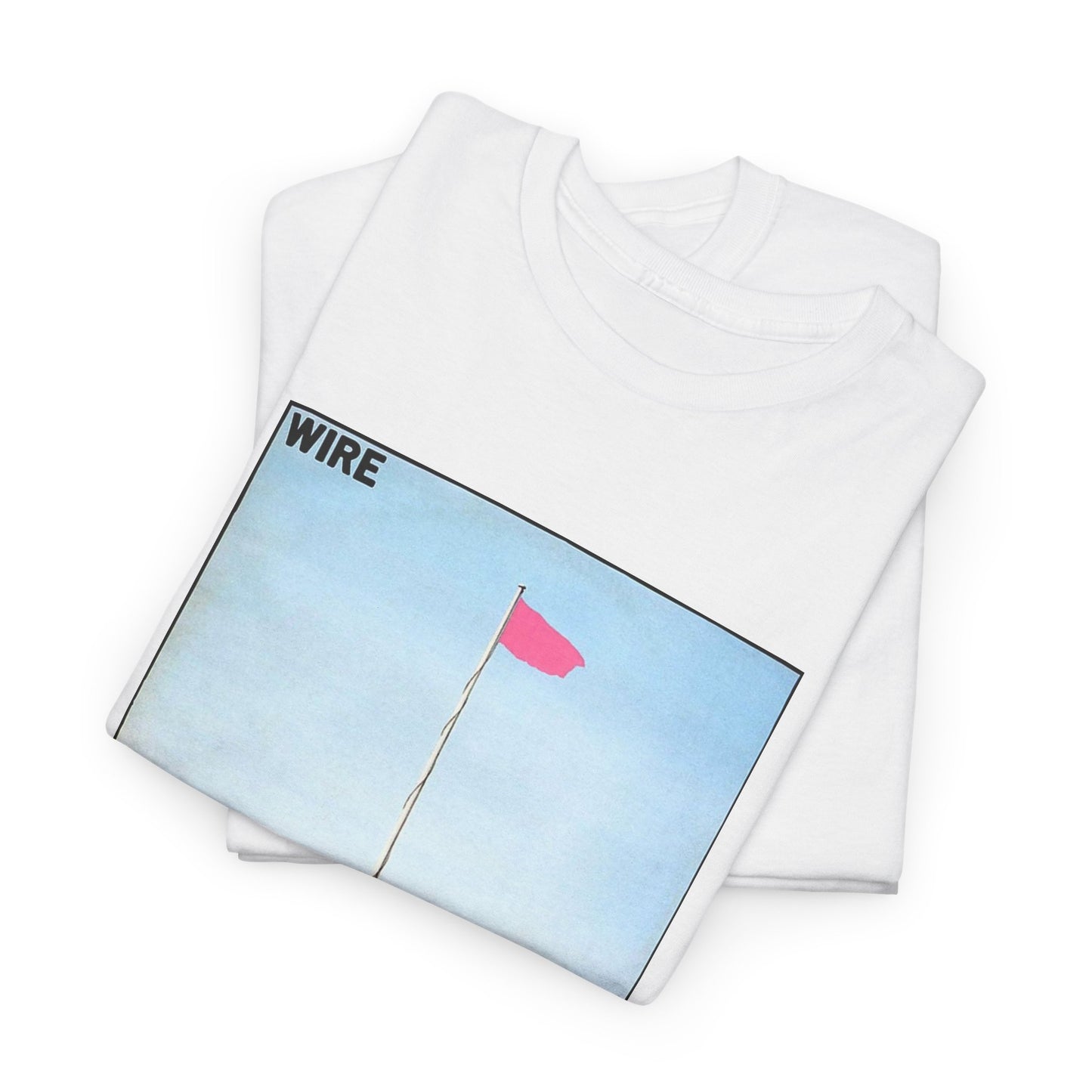 wire 1977 pink flag album cover tshirt