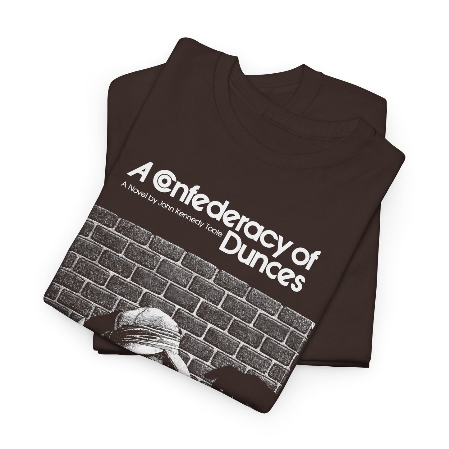 a confederacy of dunces john kennedy toole book cover tshirt