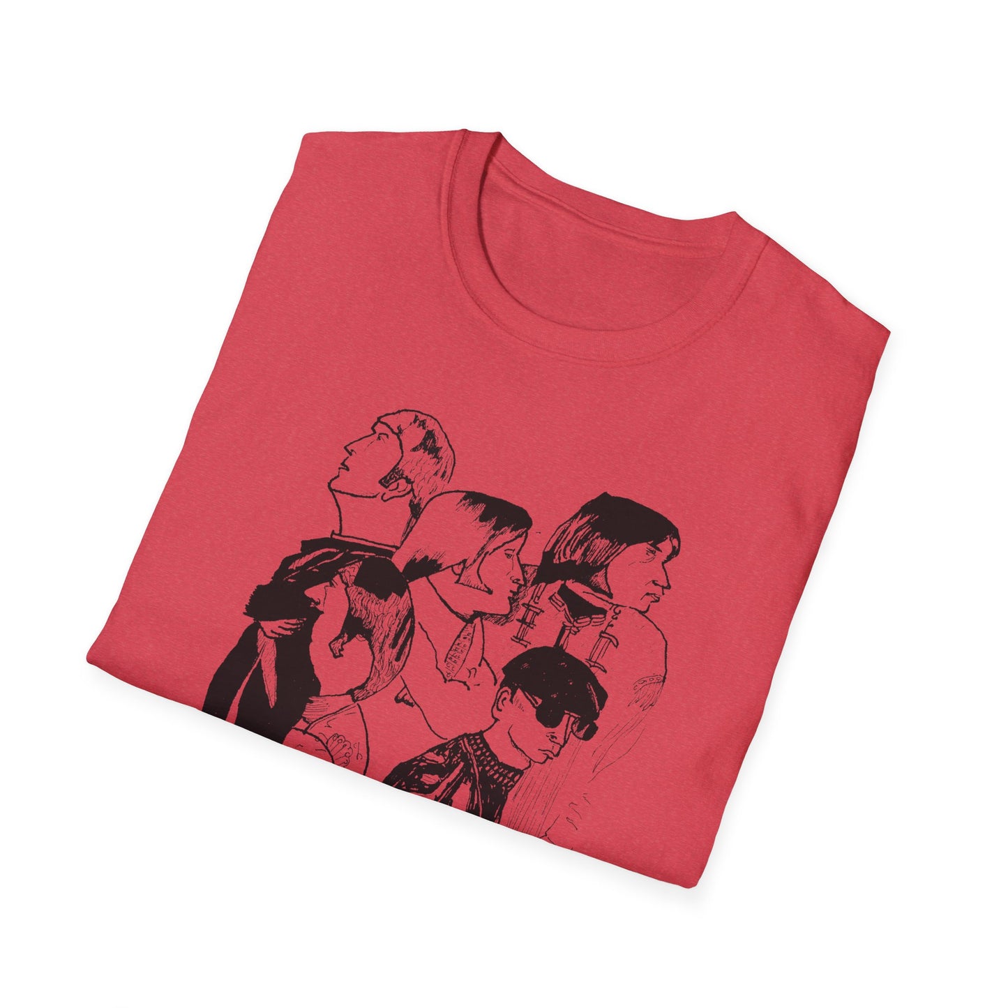 buffalo springfield original fan art drawing tshirt