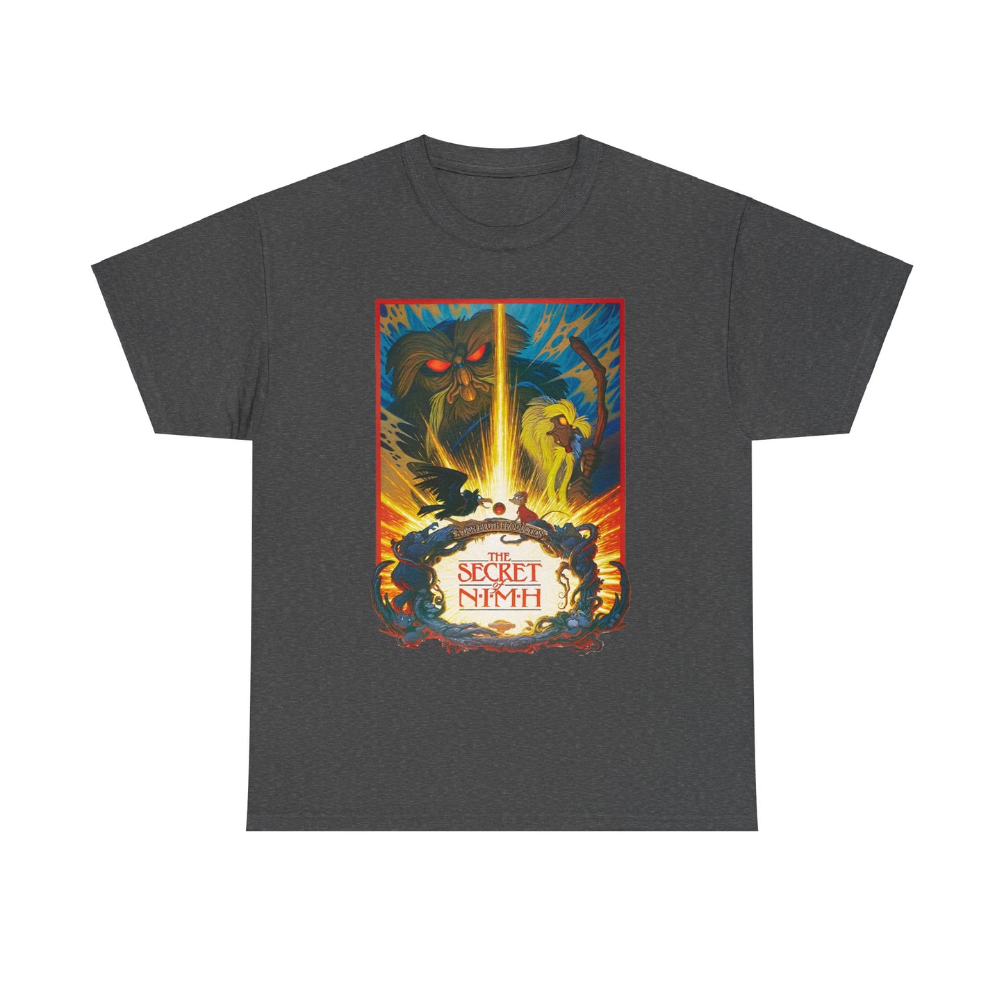 1992 the secret of nimh movie poster tshirt