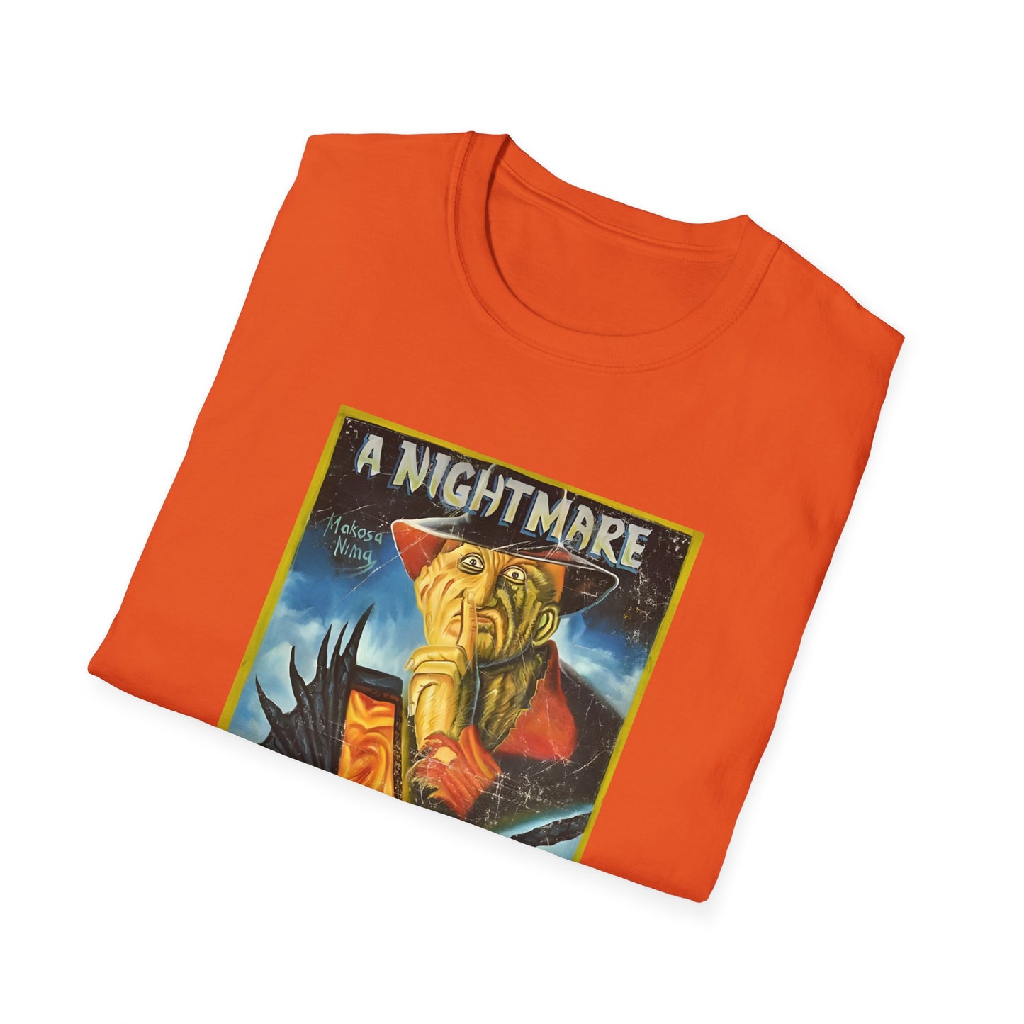 a nightmare on elm street 1984 ghanaian movie poster tshirt