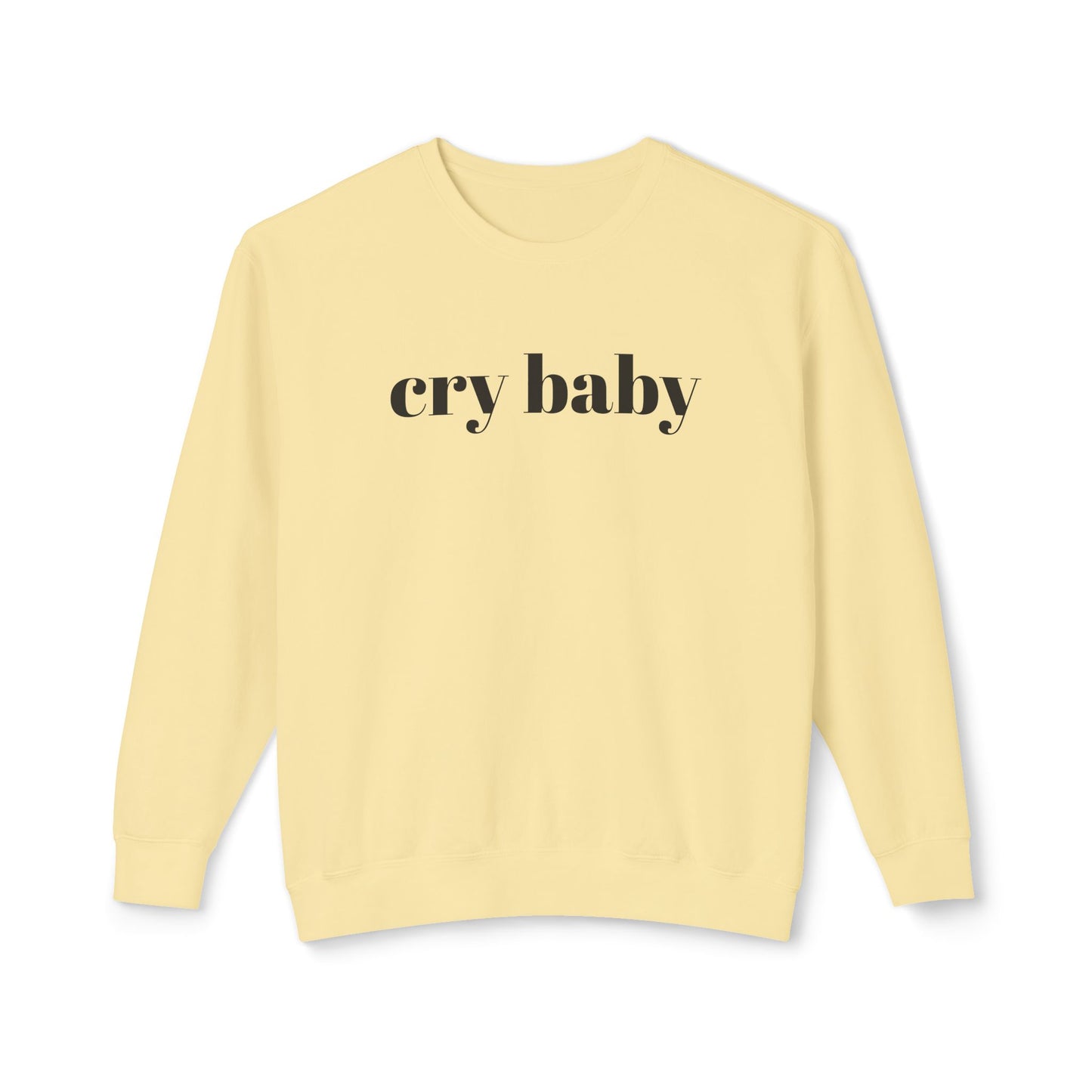 cry baby unisex 100% cotton sweatshirt