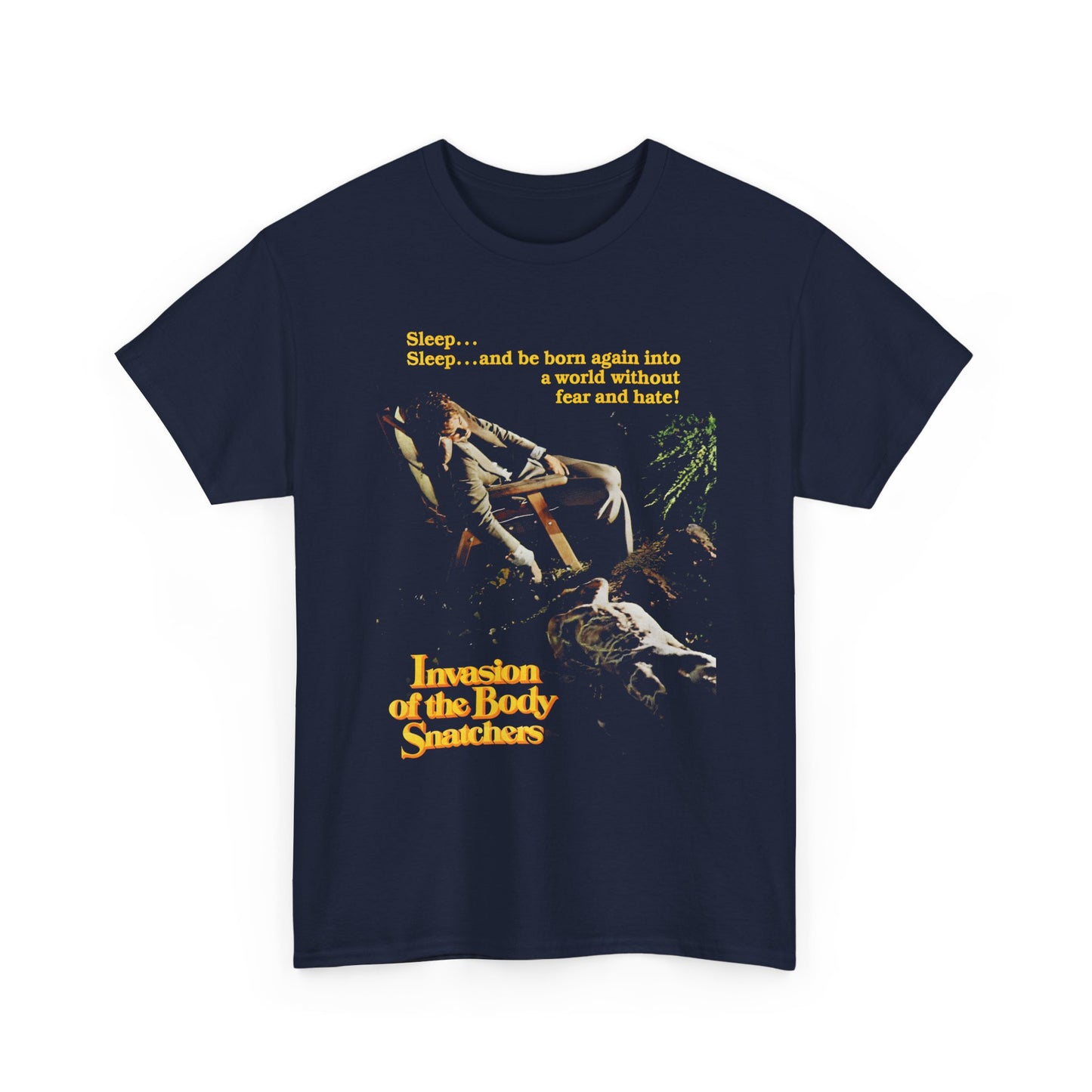 1978 invasion of the body snatchers alternate movie poster edit tshirt