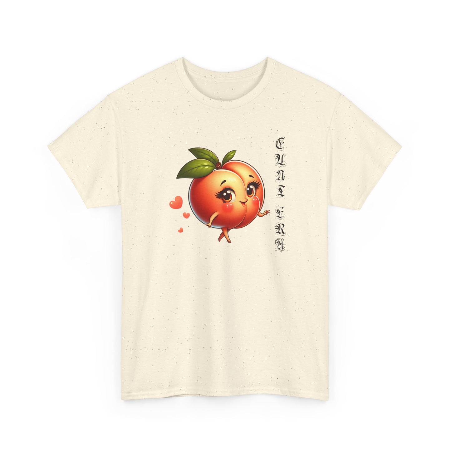 cunt era cute peach tshirt