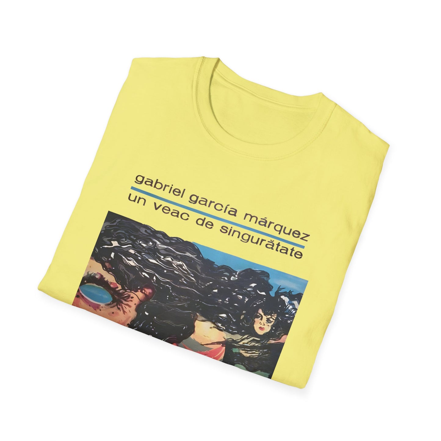 1974 romanian book cover for one hundred years of solitude by gabriel garcía márquez tshirt
