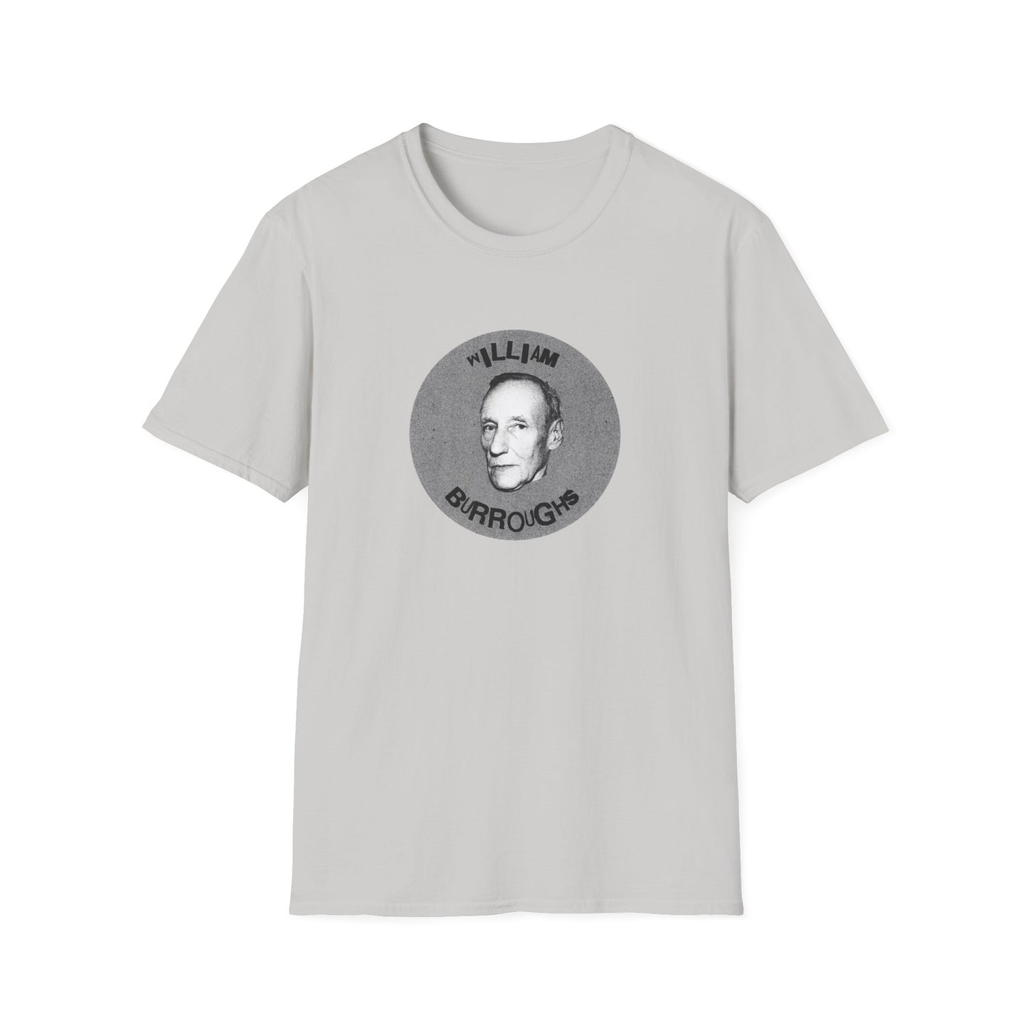 william burroughs fan art logo tshirt