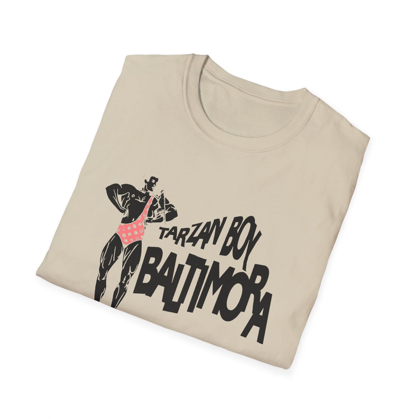 baltimora tarzan boy italo disco fan art tshirt