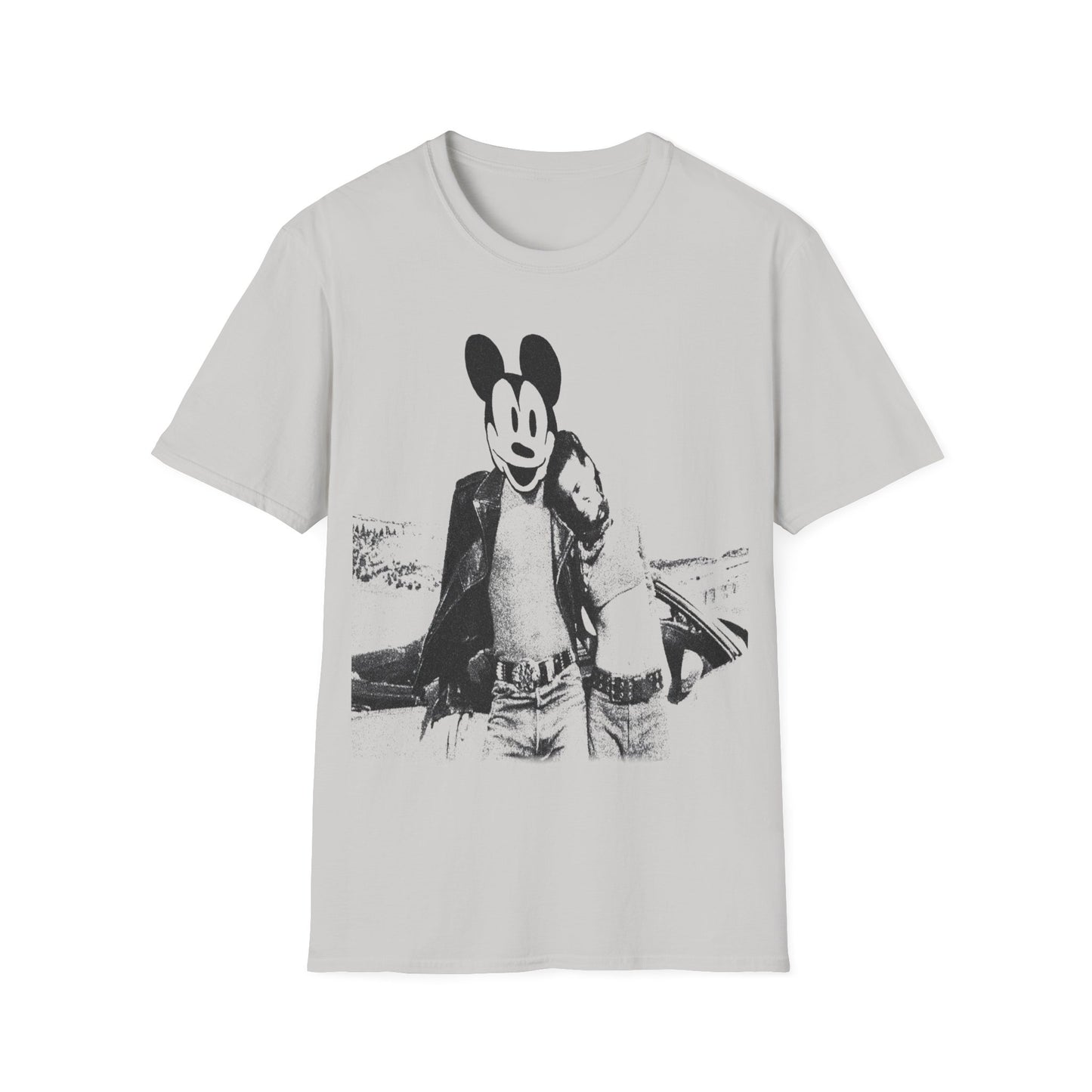 steamboat mickey and mallory knox natural born killers parody weird tshirt