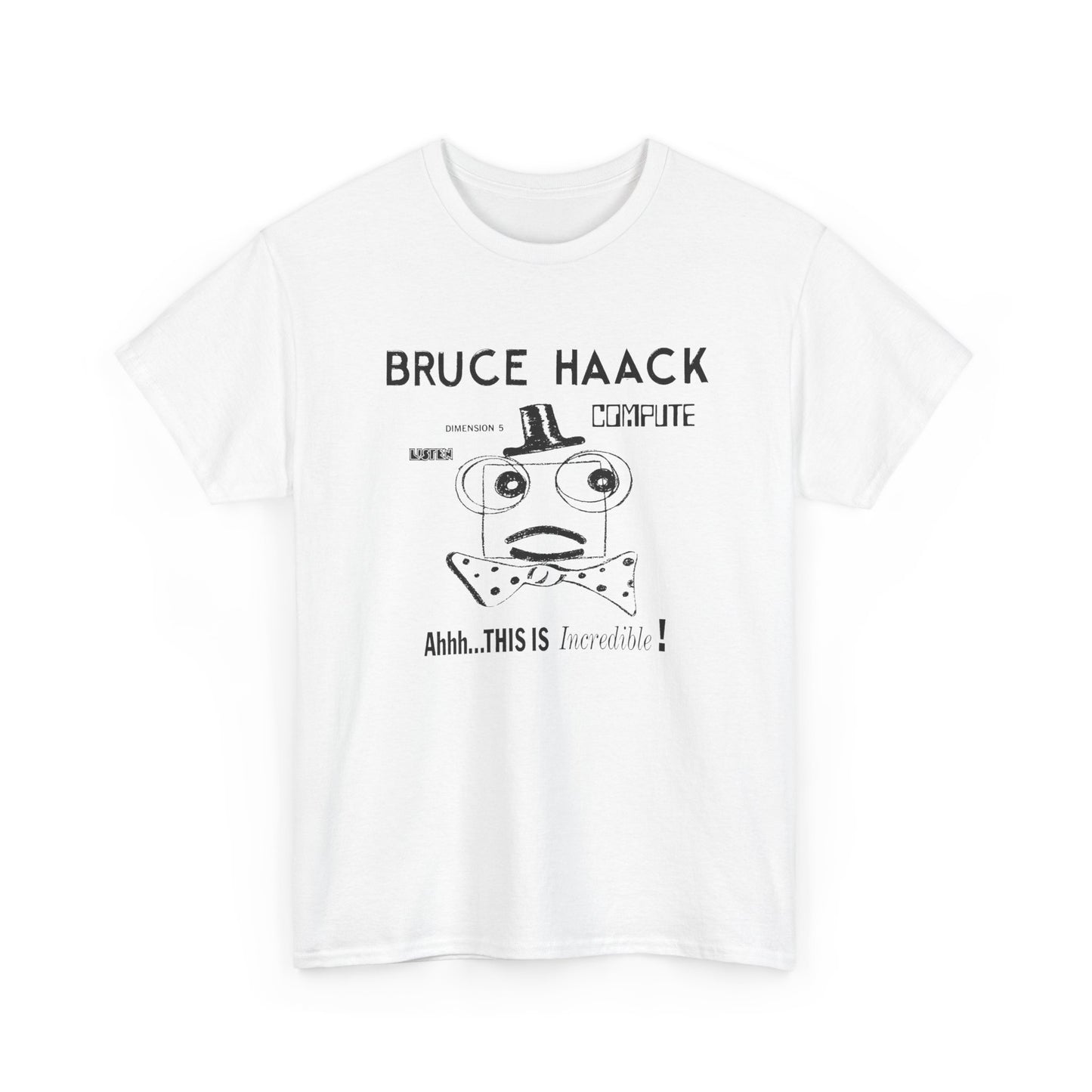 bruce haack fan edit tshirt