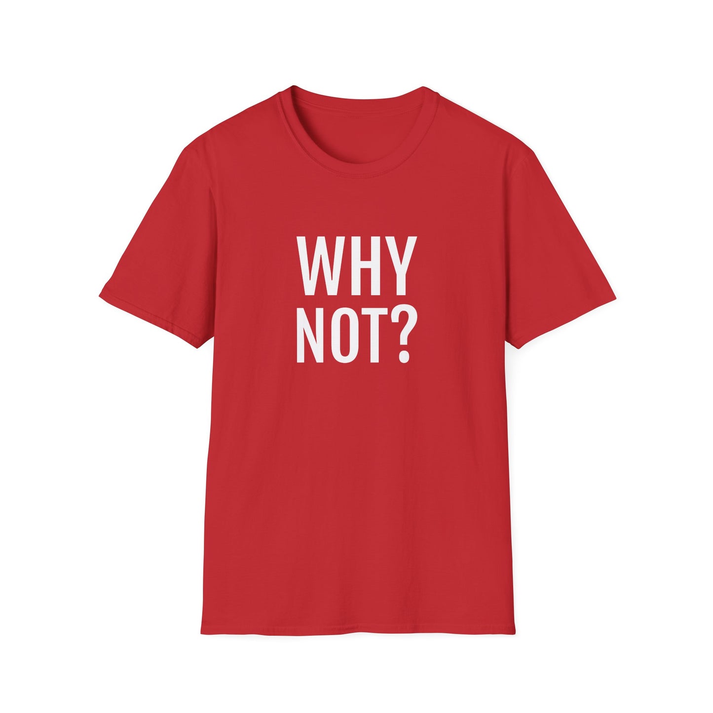 why not? tshirt