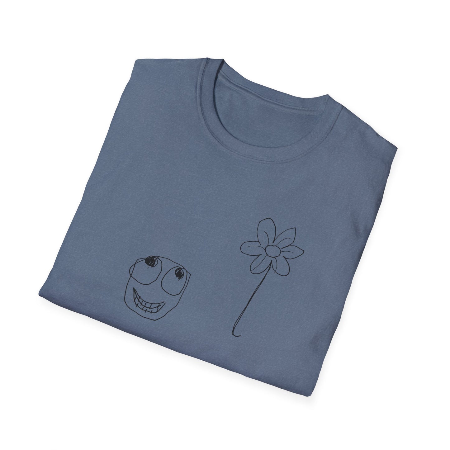 happy little guy original drawing tshirt