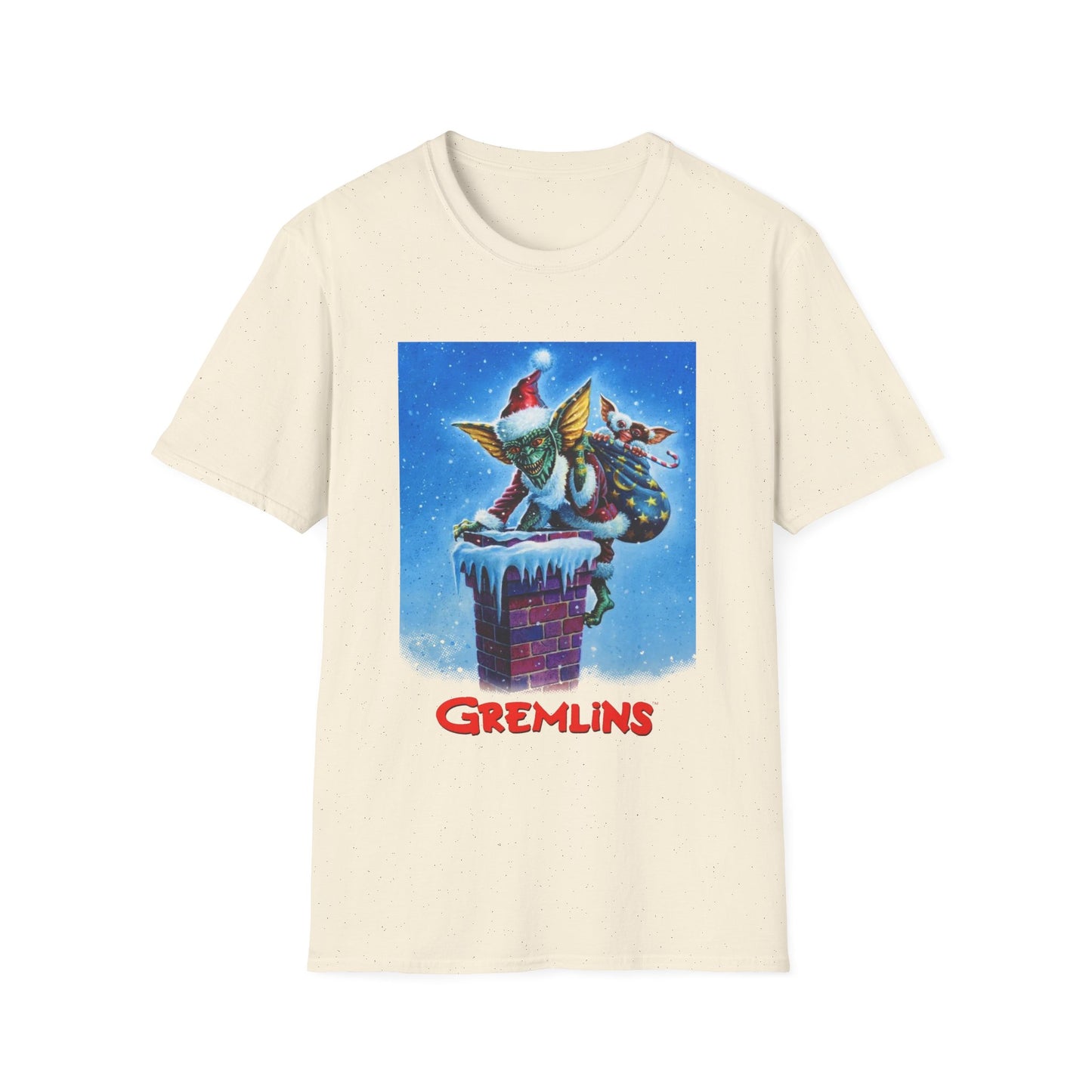 1984 gremlins christmas advertisement tshirt