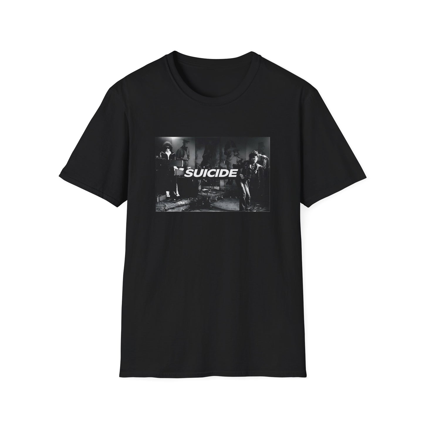 martin rev and alan vega suicide band 7 tshirt