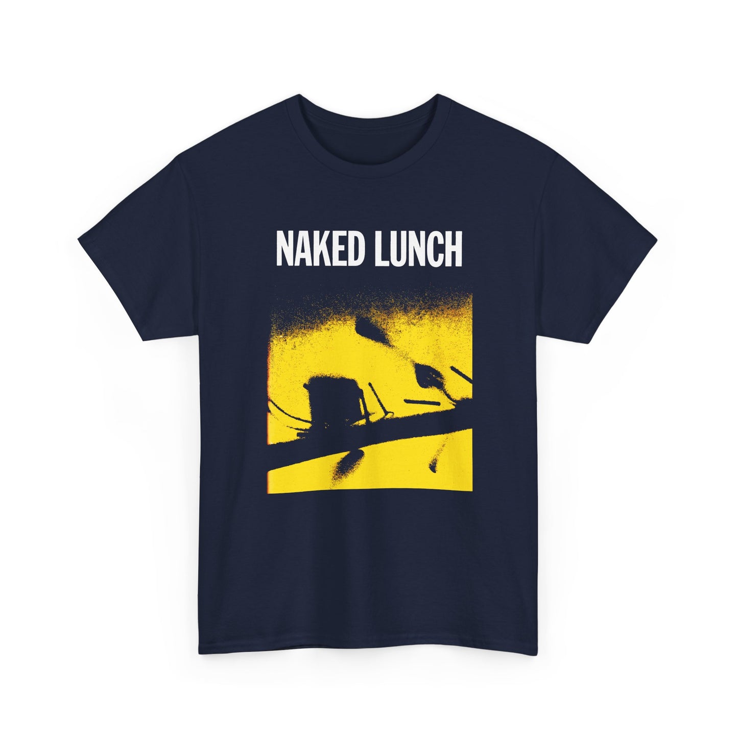 1959 naked lunch by william s burroughs book cover tshirt