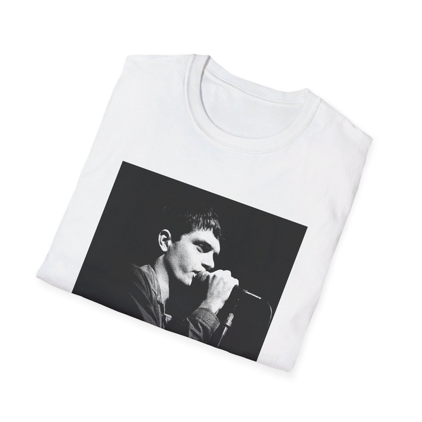 ian curtis singing 2 joy division tshirt