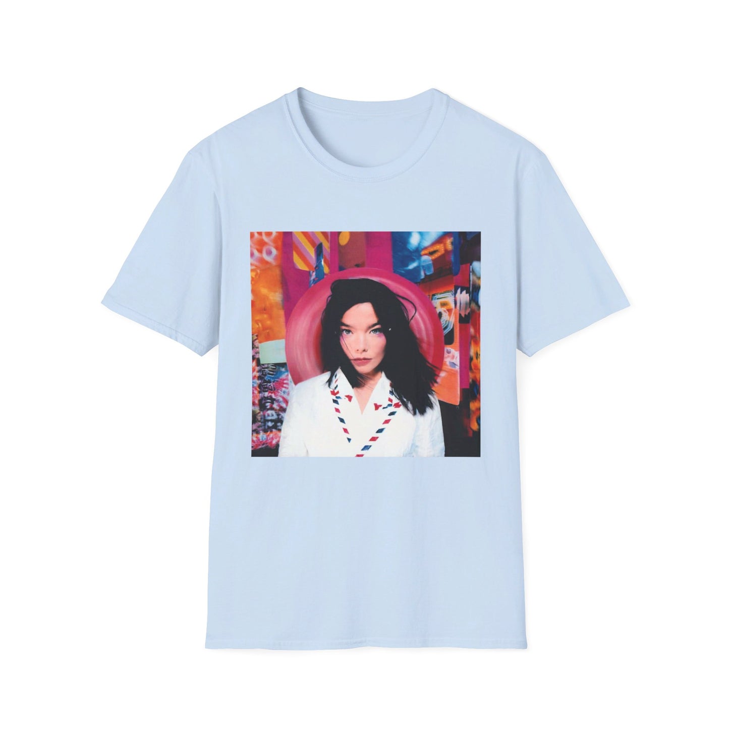 bjork 1995 post album tshirt