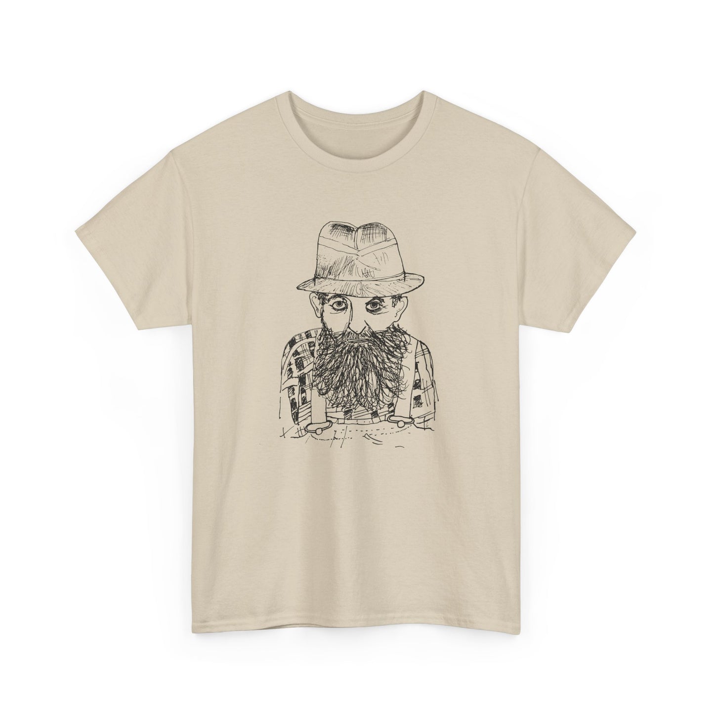 original drawing popcorn sutton fan art no letters tshirt