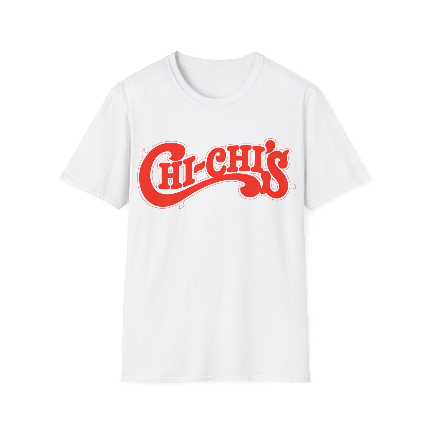 vintage defunct chi chi's fast food logo tshirt