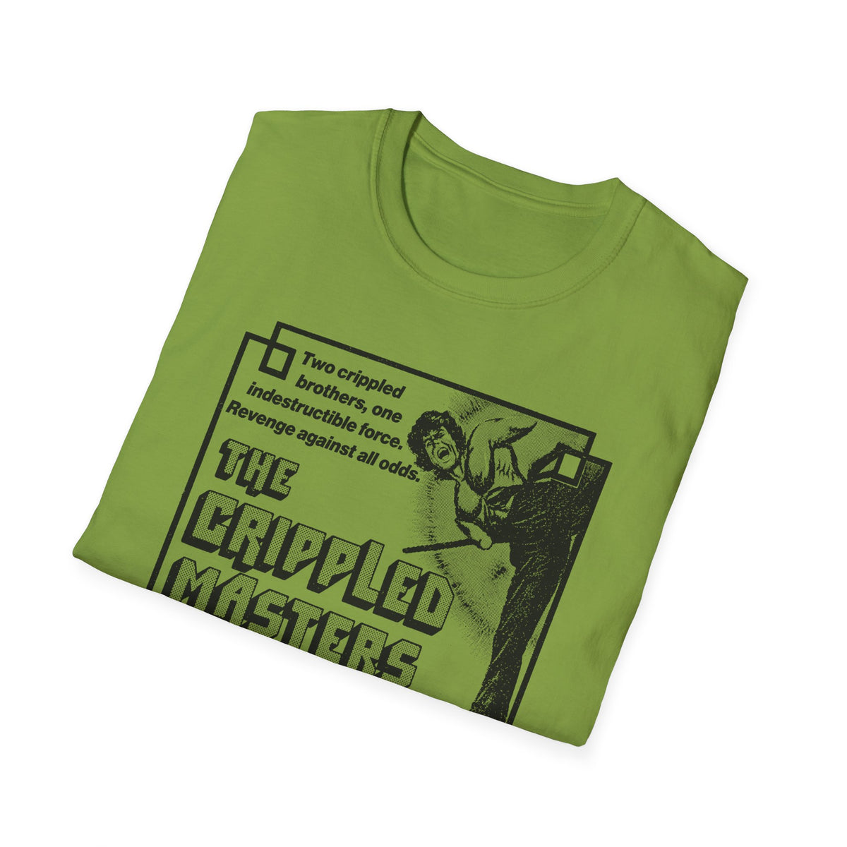 1979 hong kong martial arts film the crippled masters newspaper advertisement tshirt
