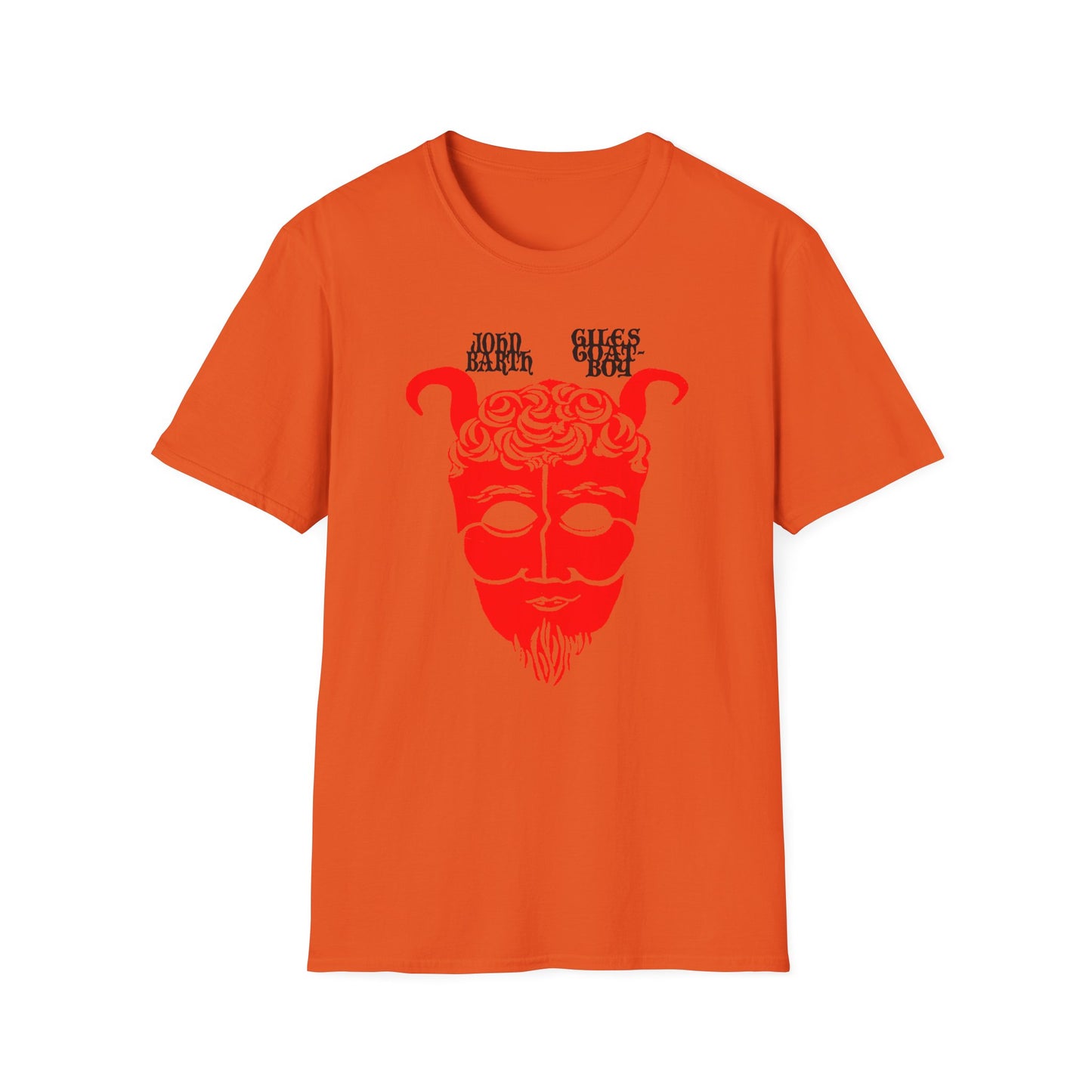 john barth 1966 novel giles goat-boy book cover variant tshirt