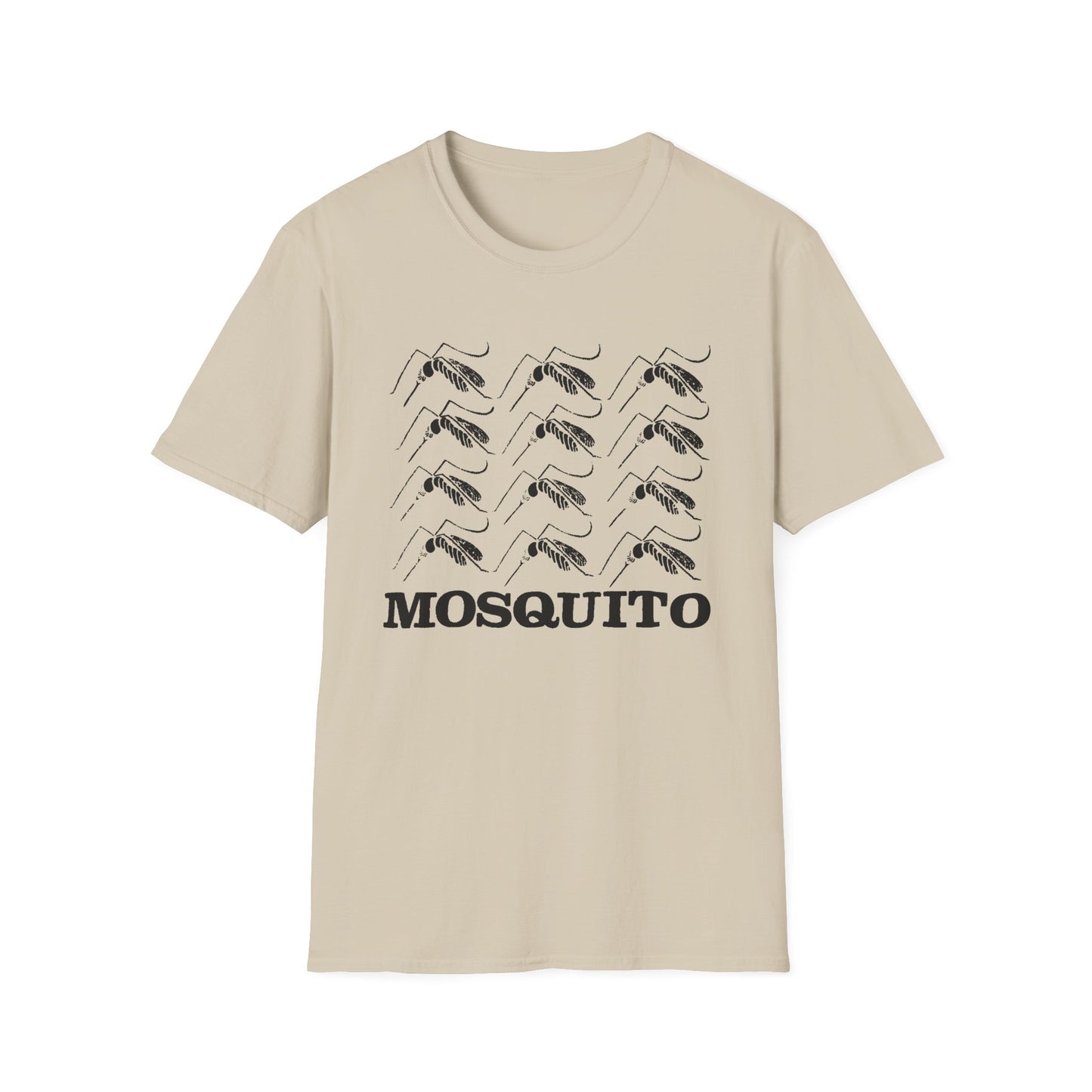 mosquito reproduction black design tshirt