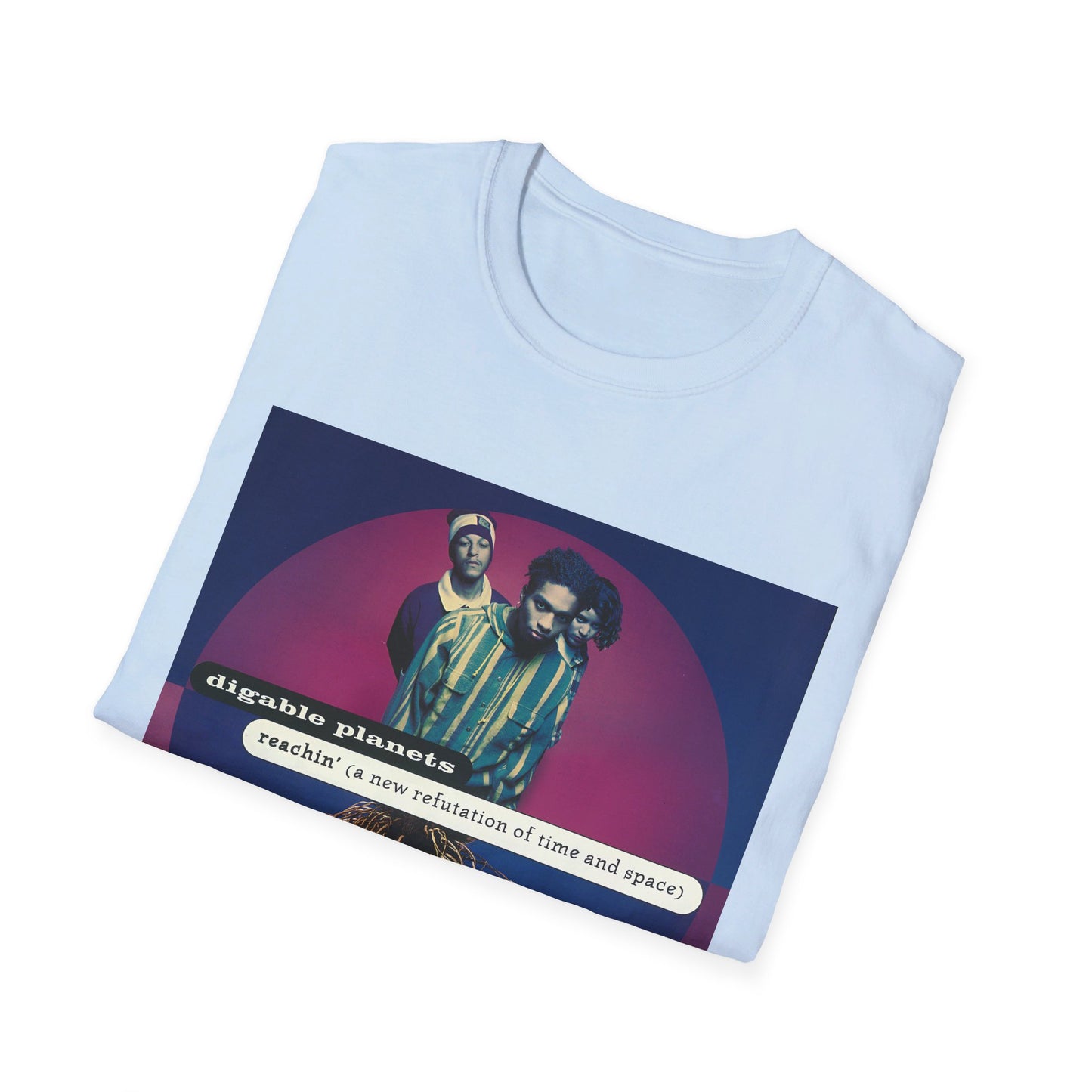 digable planets 1993 debut album reachin' (a new refutation of time and space) tshirt