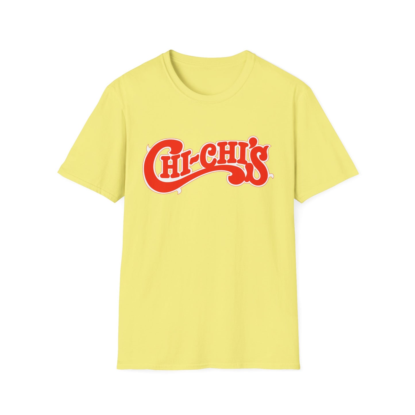 vintage defunct chi chi's fast food logo tshirt