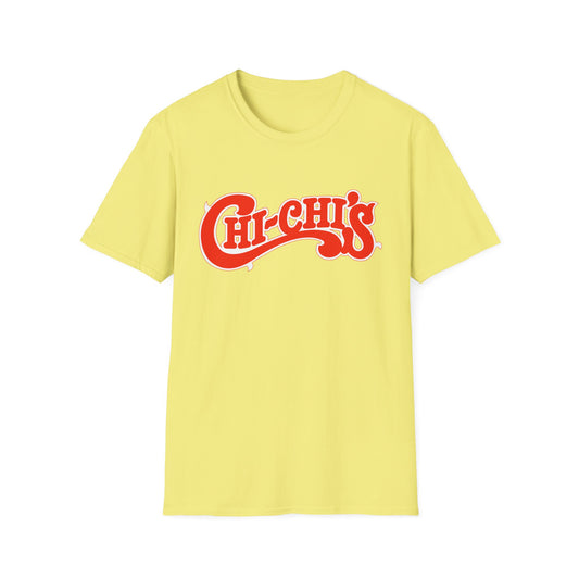 vintage defunct chi chi's fast food logo tshirt