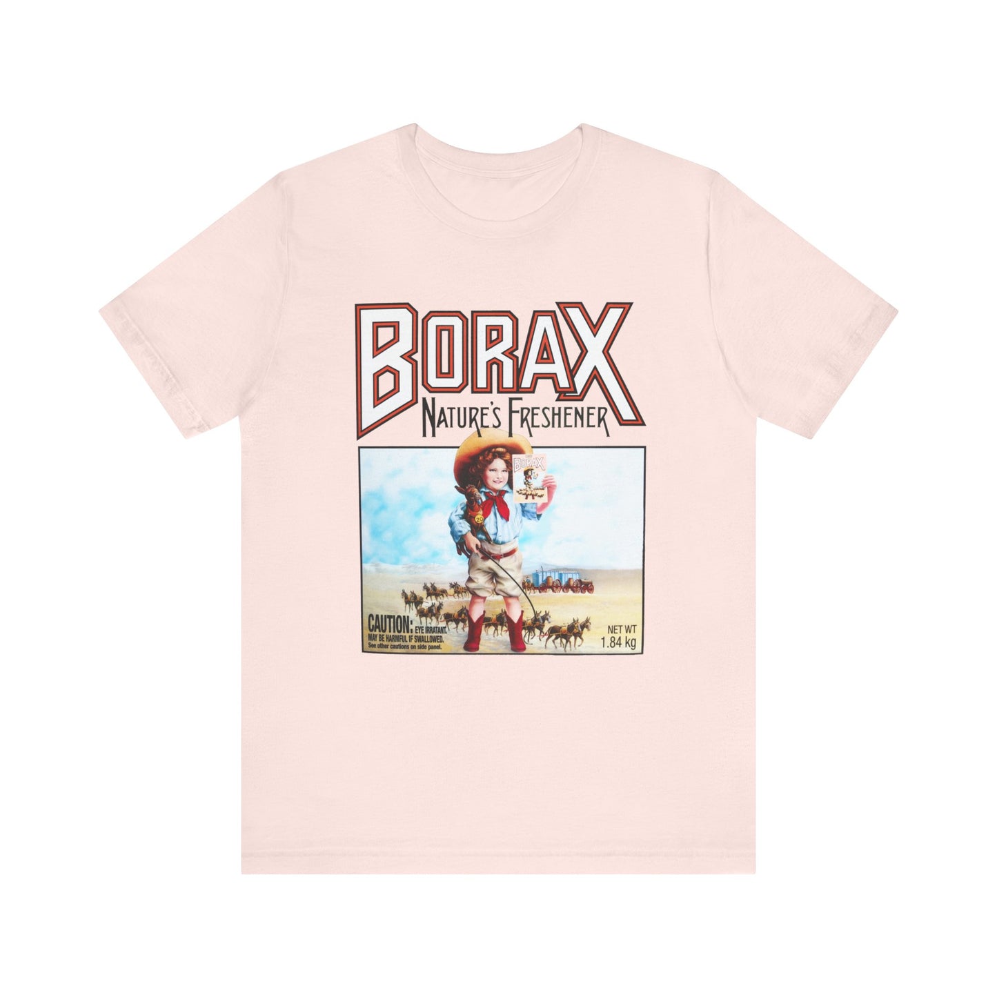 borax nature''s freshener 20 mule team detergent classic logo tshirt