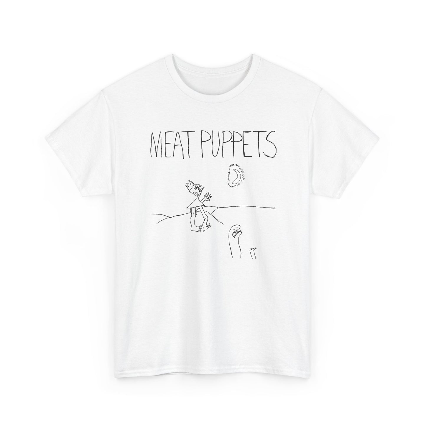 1985 meat puppets album in a car album cover tshirt