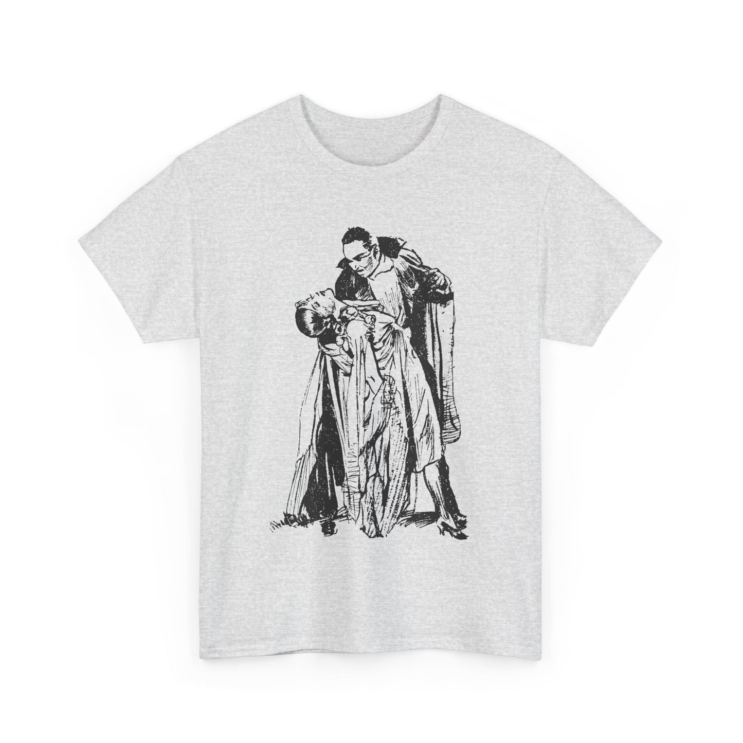 1927 stage play ad for dracula reproduction tshirt