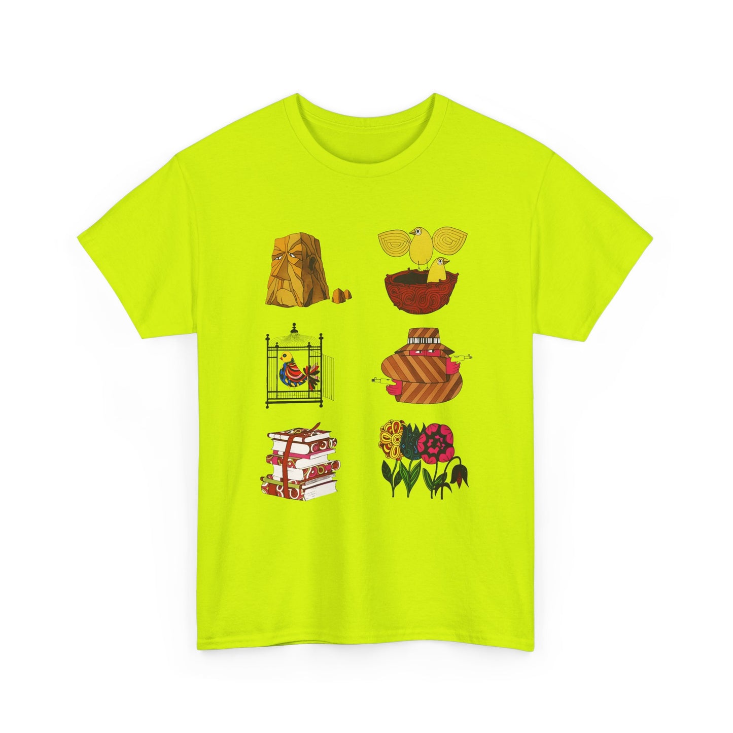 vintage graphics by boudewijn Ietswaart series 1 reproduction tshirt