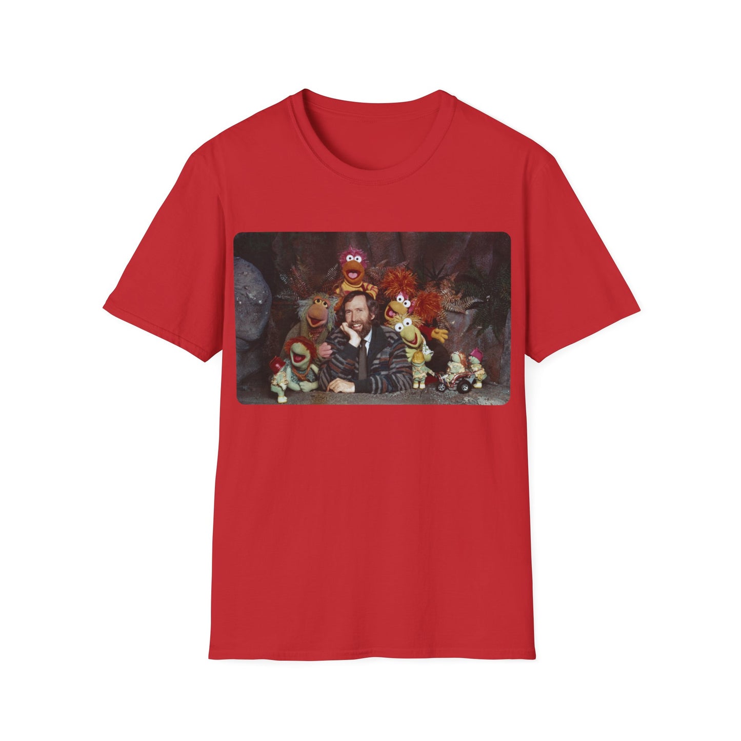 jim henson and the fraggles photo tshirt