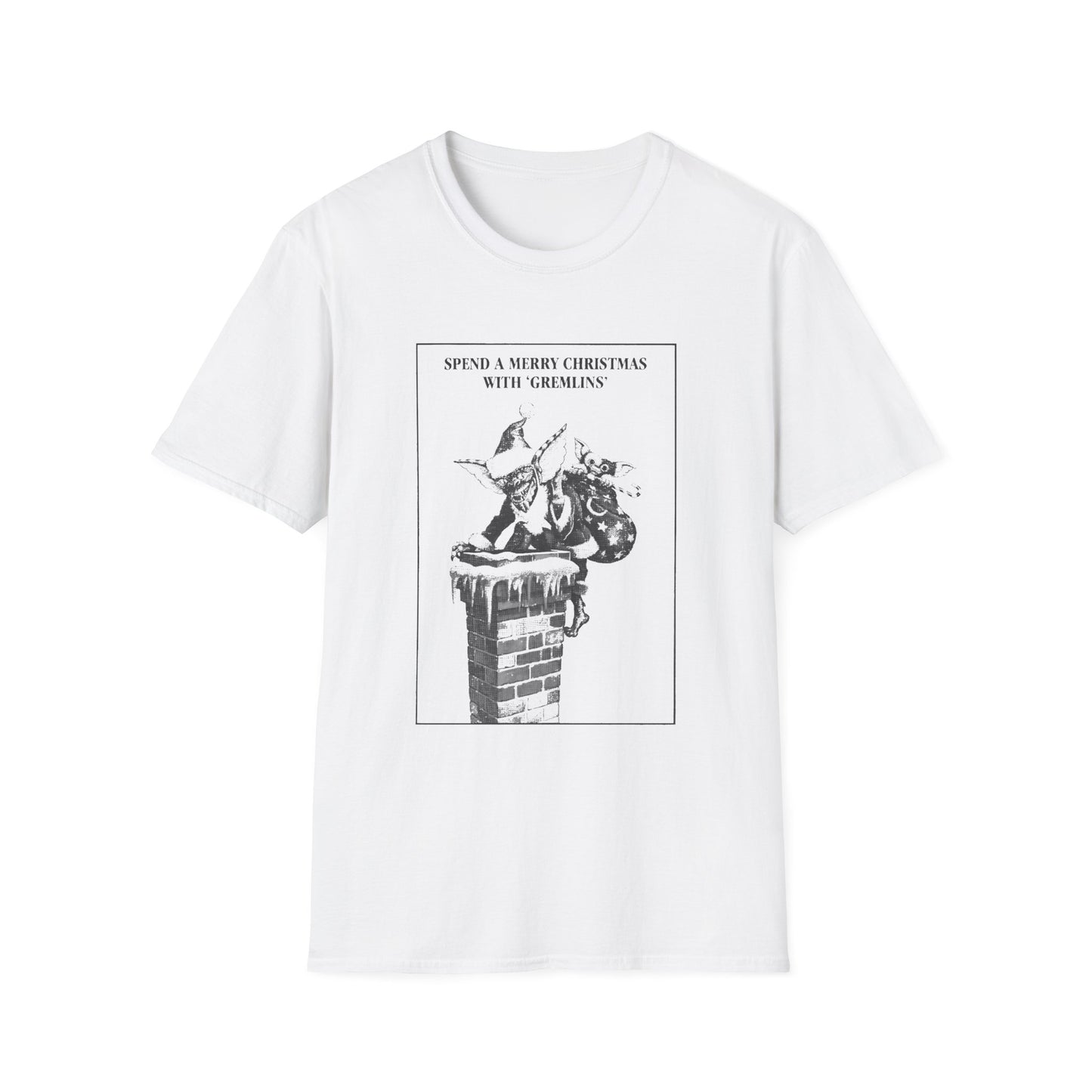 1984 gremlins christmas advertisement tshirt