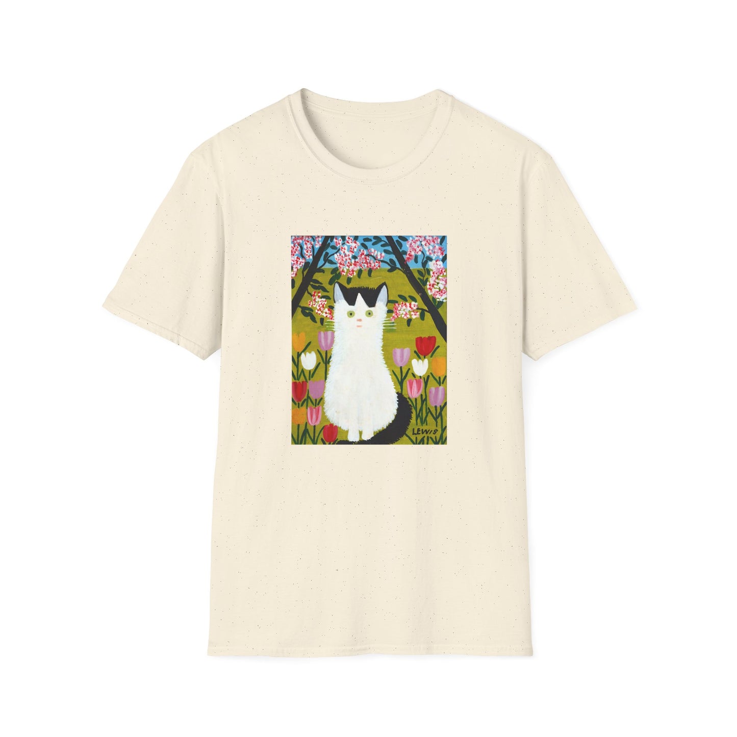 maud lewis nova scotia canadian folk artist white and black cat tshirt
