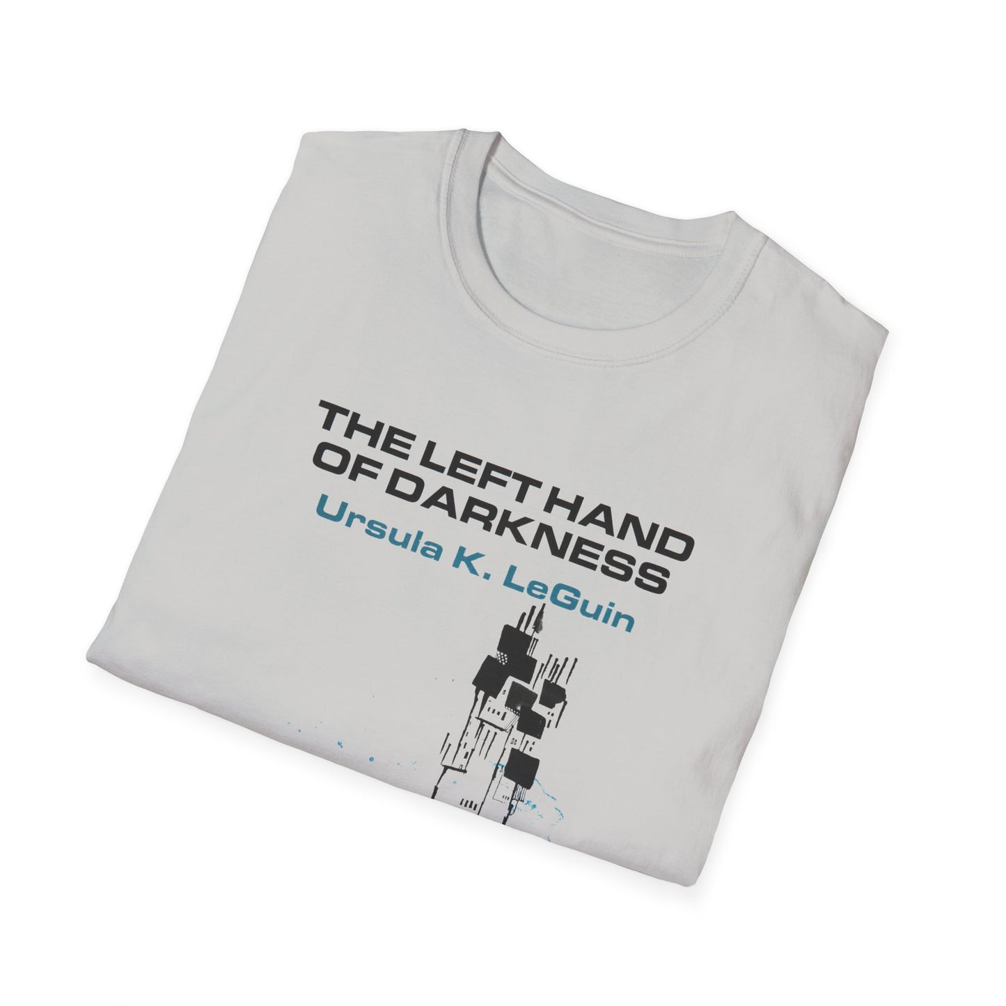 1969 book the left hand of darkness by ursula k le guin book cover tshirt