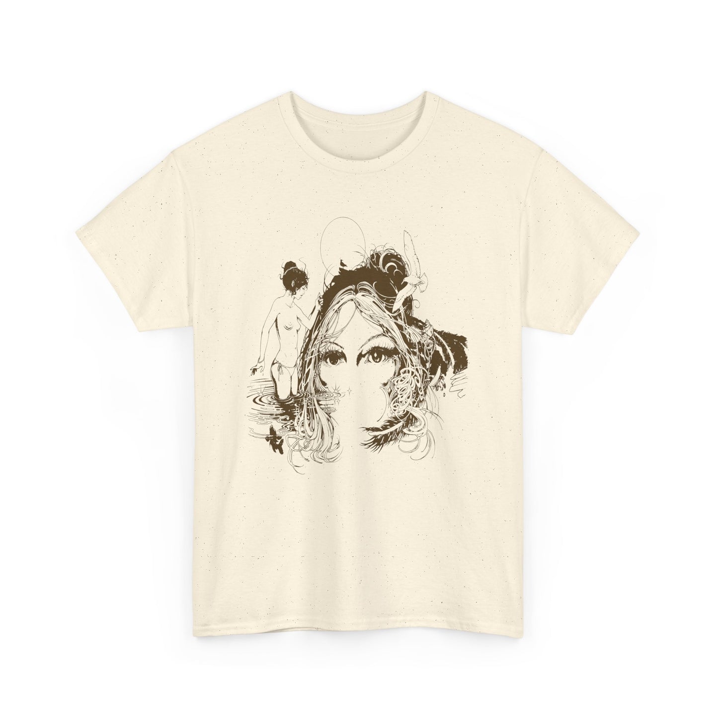 1970s whimsical illustration by bill ogden tshirt