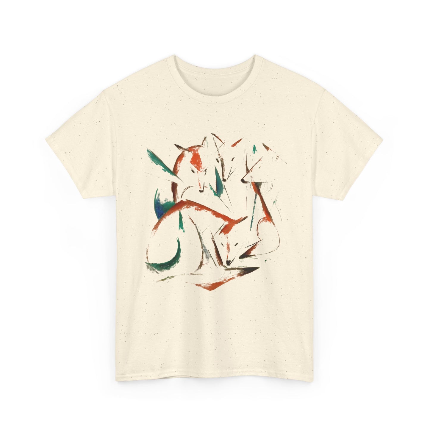1913 four foxes oil painting by franz marc reproduction tshirt