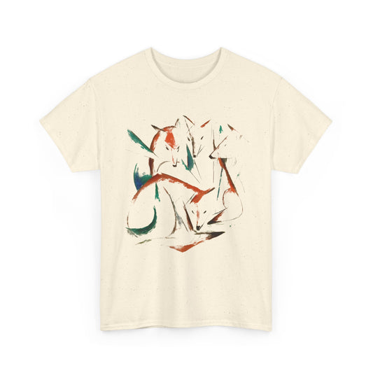 1913 four foxes oil painting by franz marc reproduction tshirt